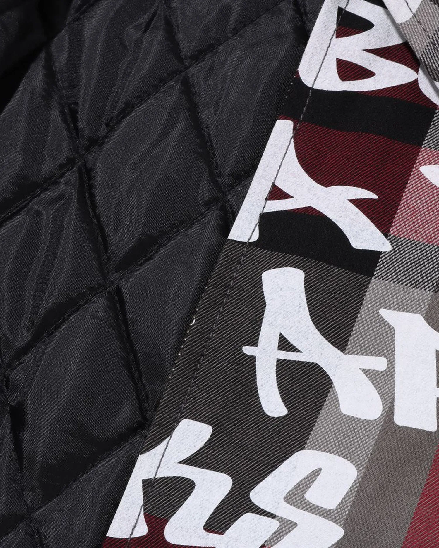 One Point Bape Graffiti Check Zip Jacket