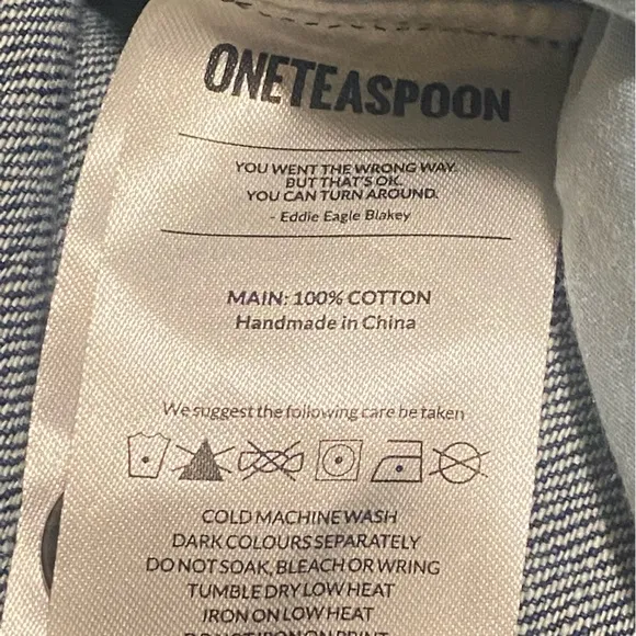 One Teaspoon Safari High Waisted Pants