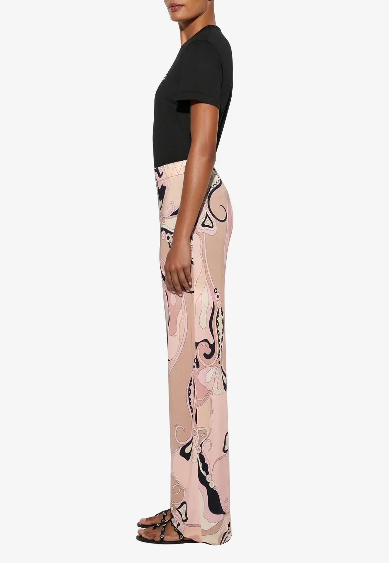 Orchidee Print Pants