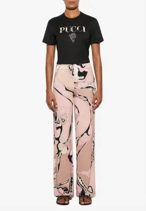 Orchidee Print Pants