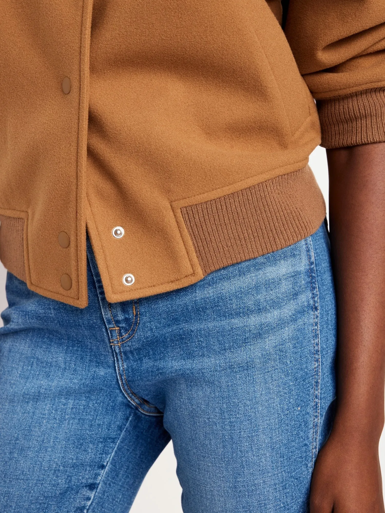 Oversized Bomber Jacket