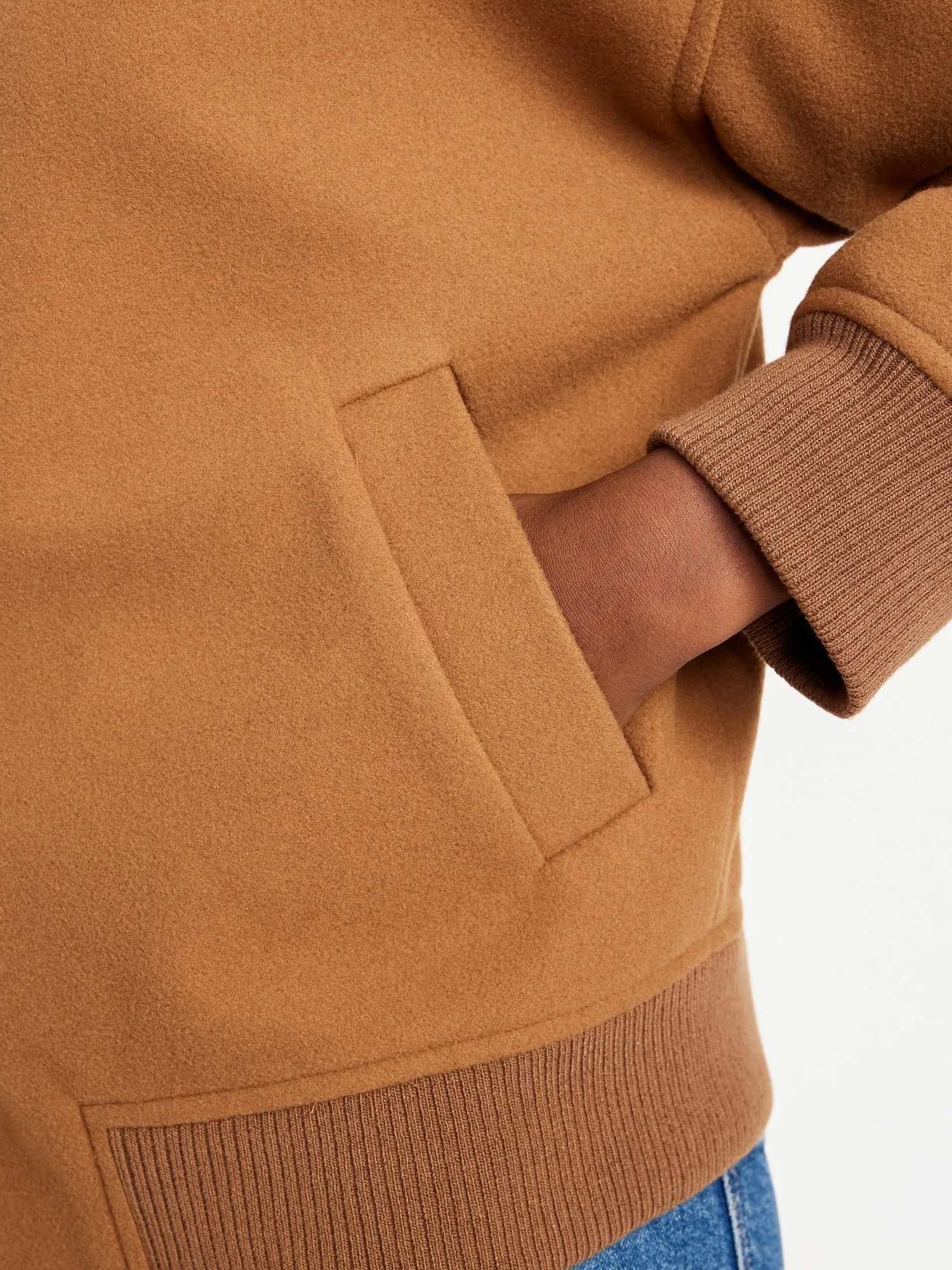 Oversized Bomber Jacket