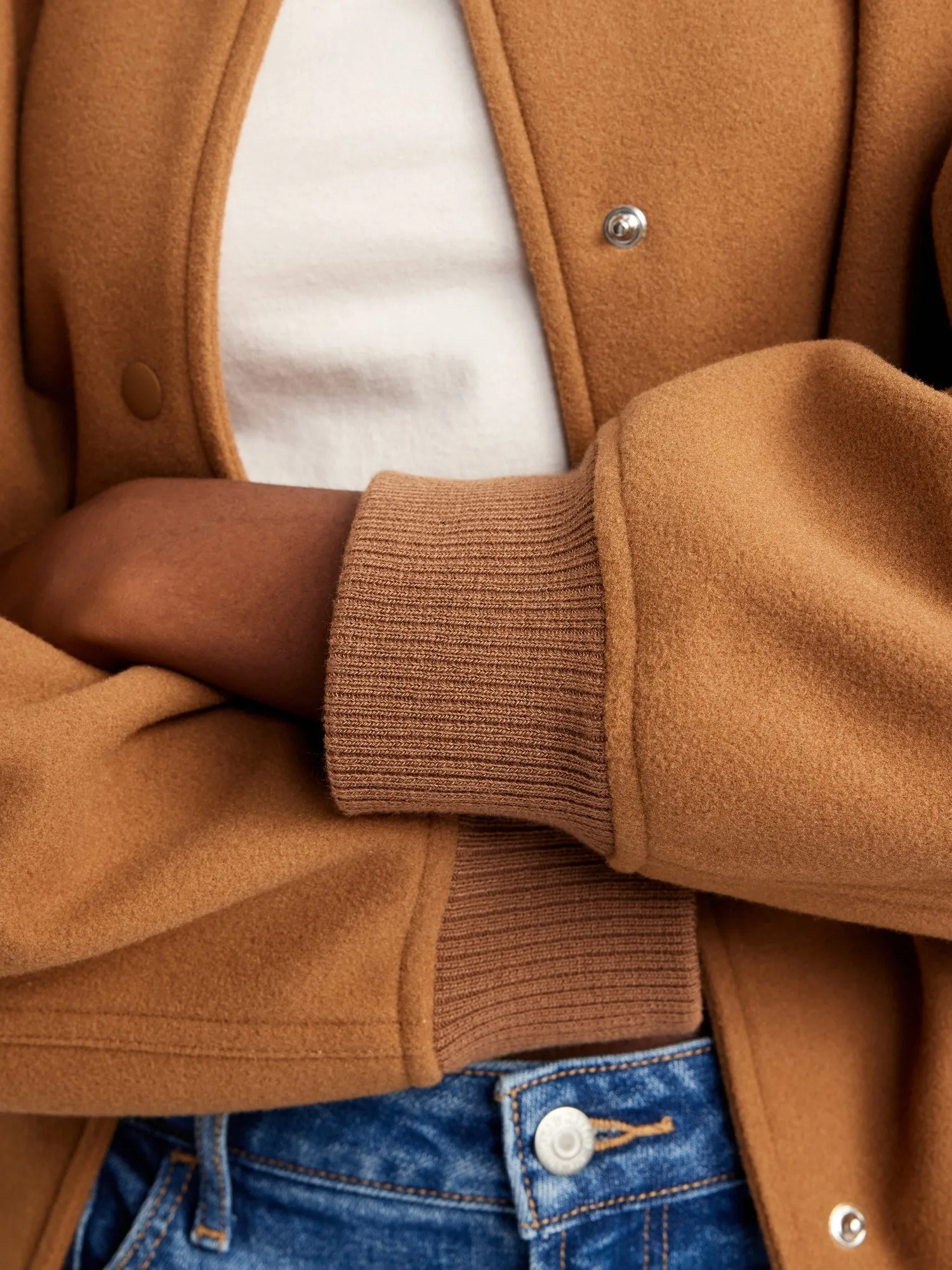 Oversized Bomber Jacket