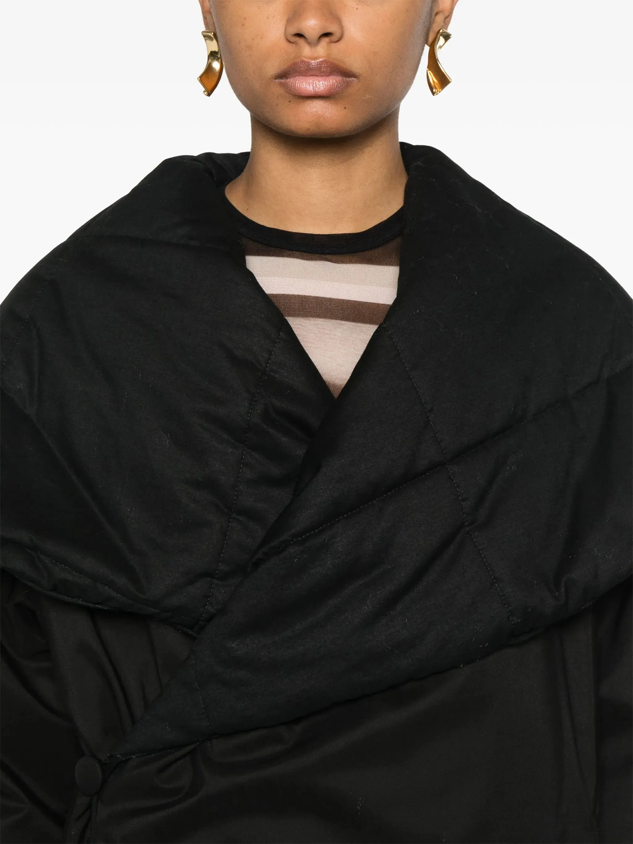 Oversized Collar Jacket