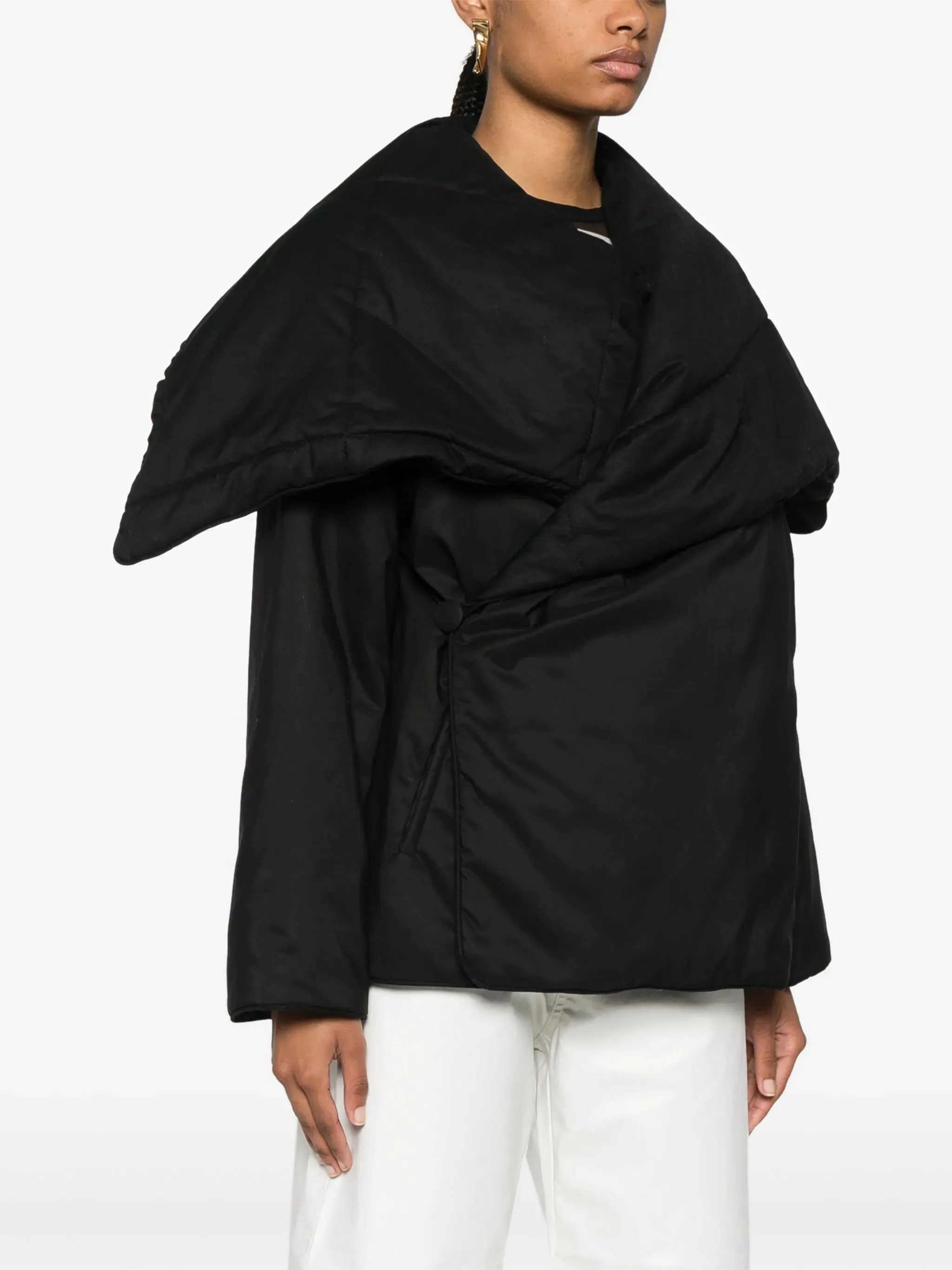 Oversized Collar Jacket