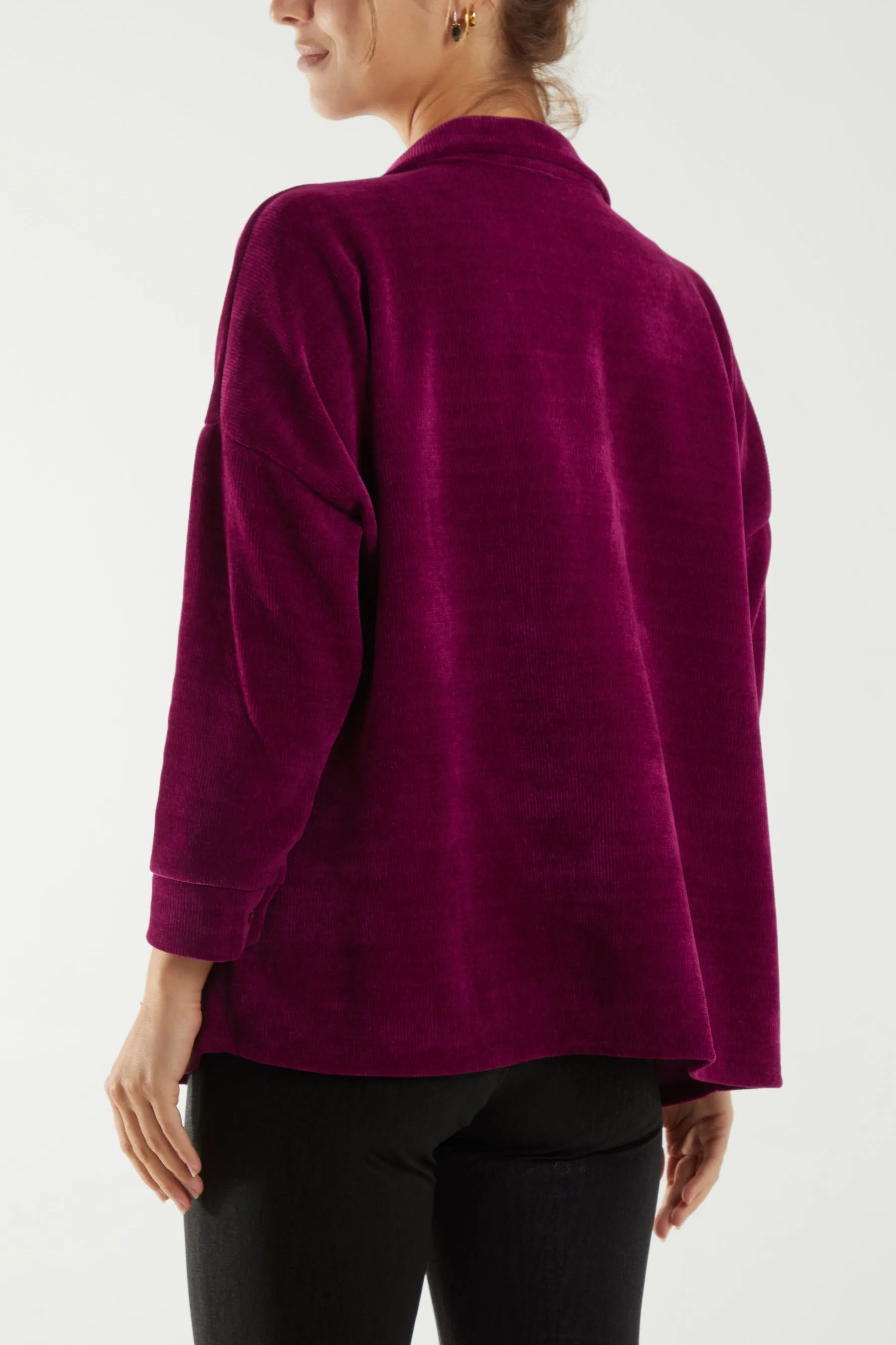 Oversized Corduroy Shirt