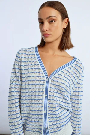 OVERSIZED STRIPED VEST