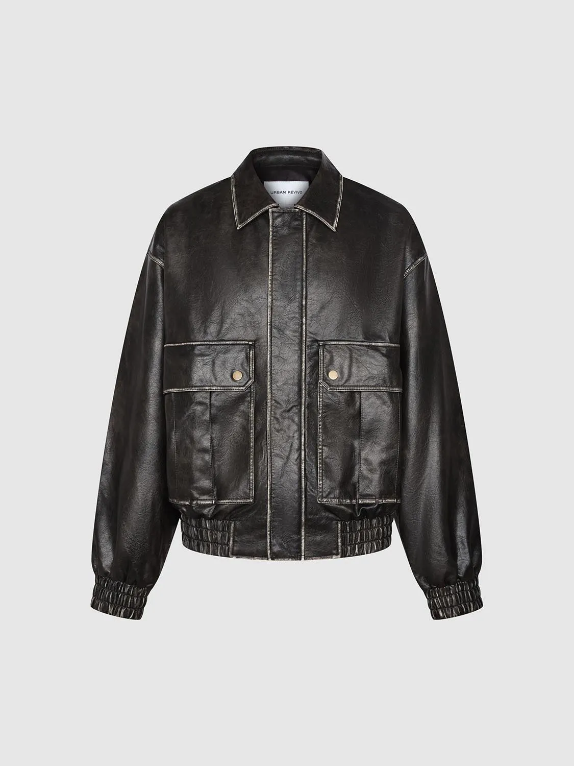 Oversized Vegan Leather Jackets