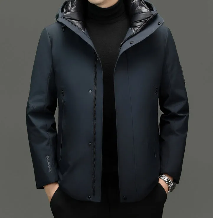 Padded Zip-up Puffer Jacket for Stylish Winter Wear