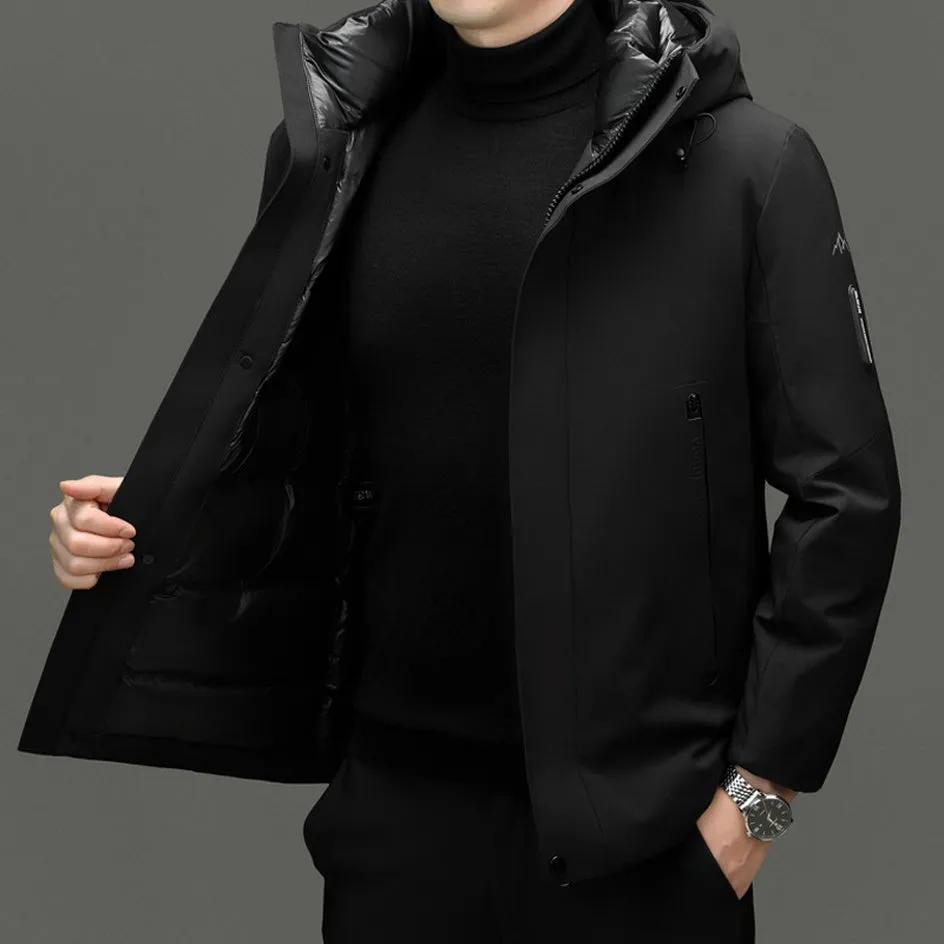 Padded Zip-up Puffer Jacket for Stylish Winter Wear