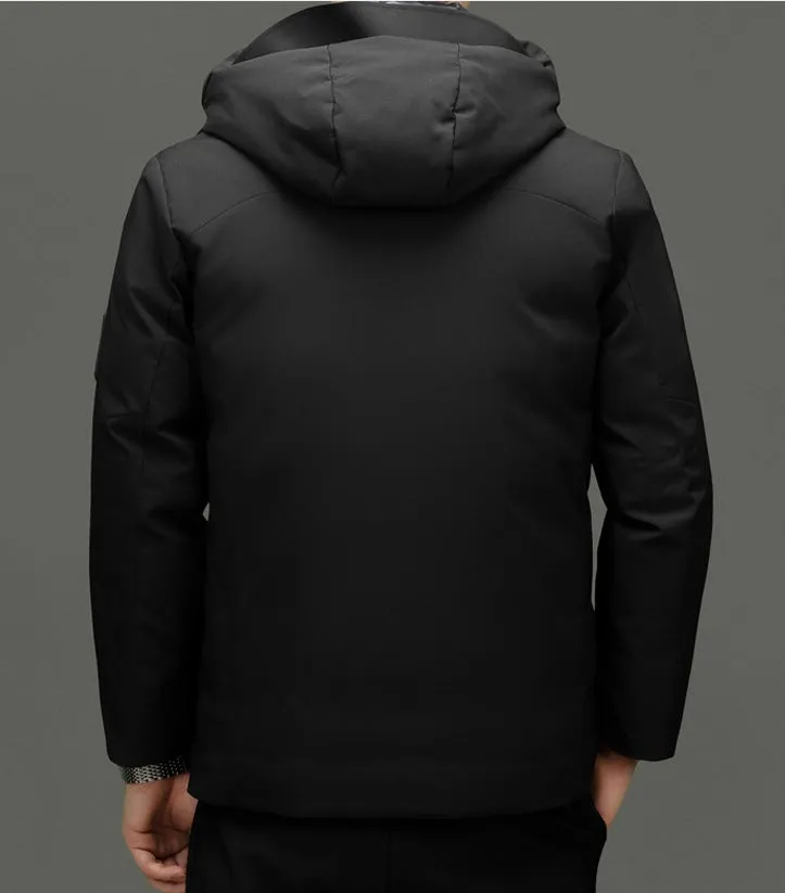 Padded Zip-up Puffer Jacket for Stylish Winter Wear