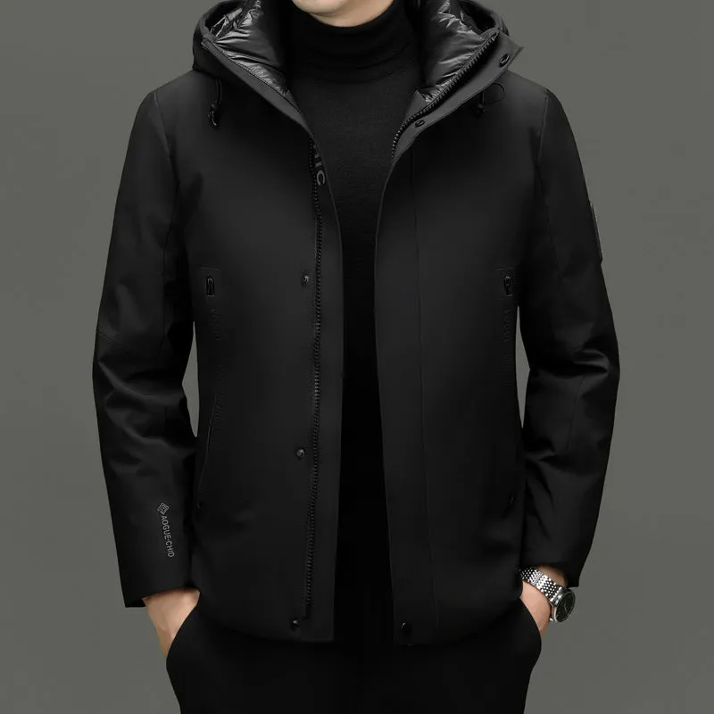 Padded Zip-up Puffer Jacket for Stylish Winter Wear