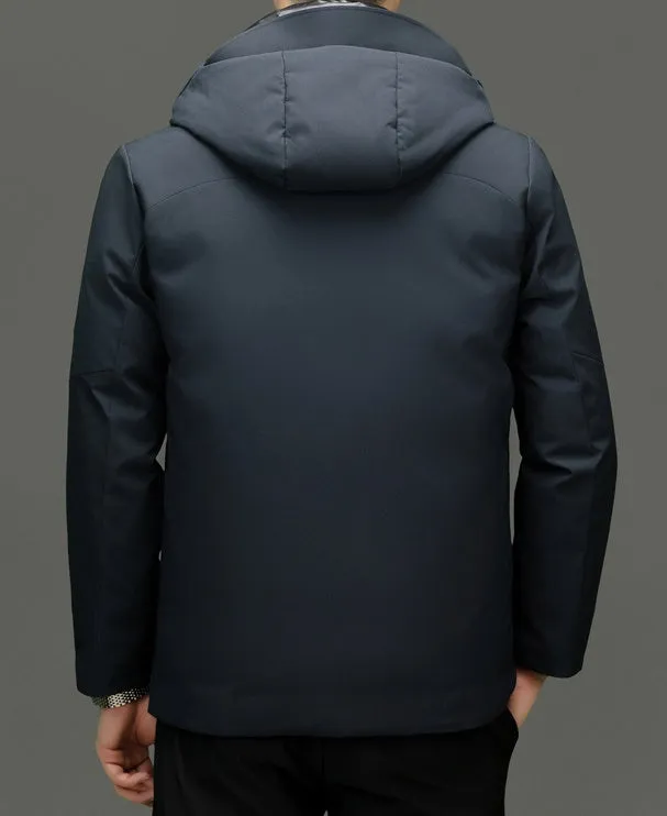 Padded Zip-up Puffer Jacket for Stylish Winter Wear