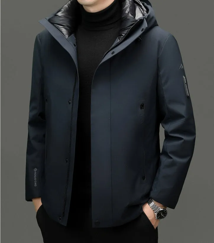 Padded Zip-up Puffer Jacket for Stylish Winter Wear