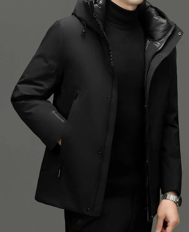 Padded Zip-up Puffer Jacket for Stylish Winter Wear