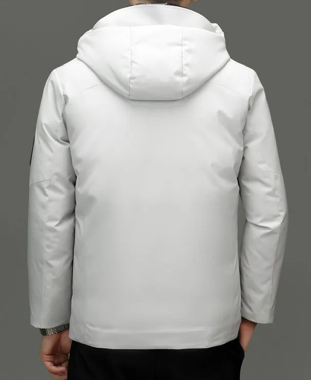 Padded Zip-up Puffer Jacket for Stylish Winter Wear