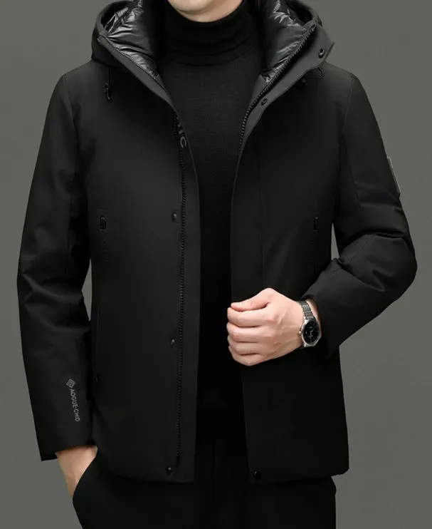 Padded Zip-up Puffer Jacket for Stylish Winter Wear
