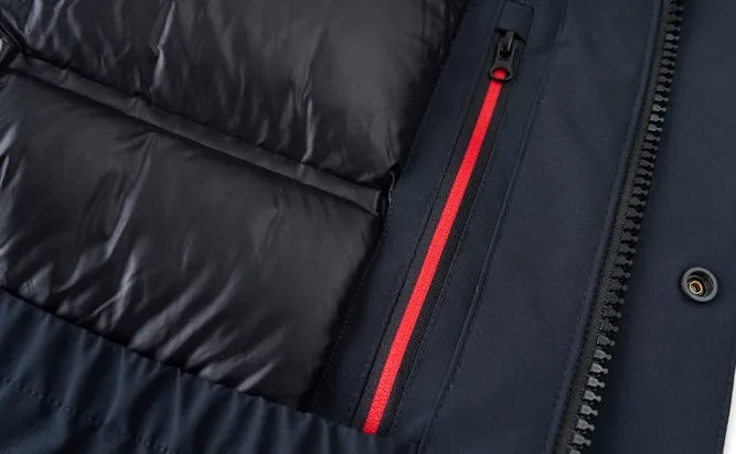 Padded Zip-up Puffer Jacket for Stylish Winter Wear