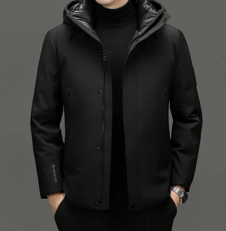 Padded Zip-up Puffer Jacket for Stylish Winter Wear