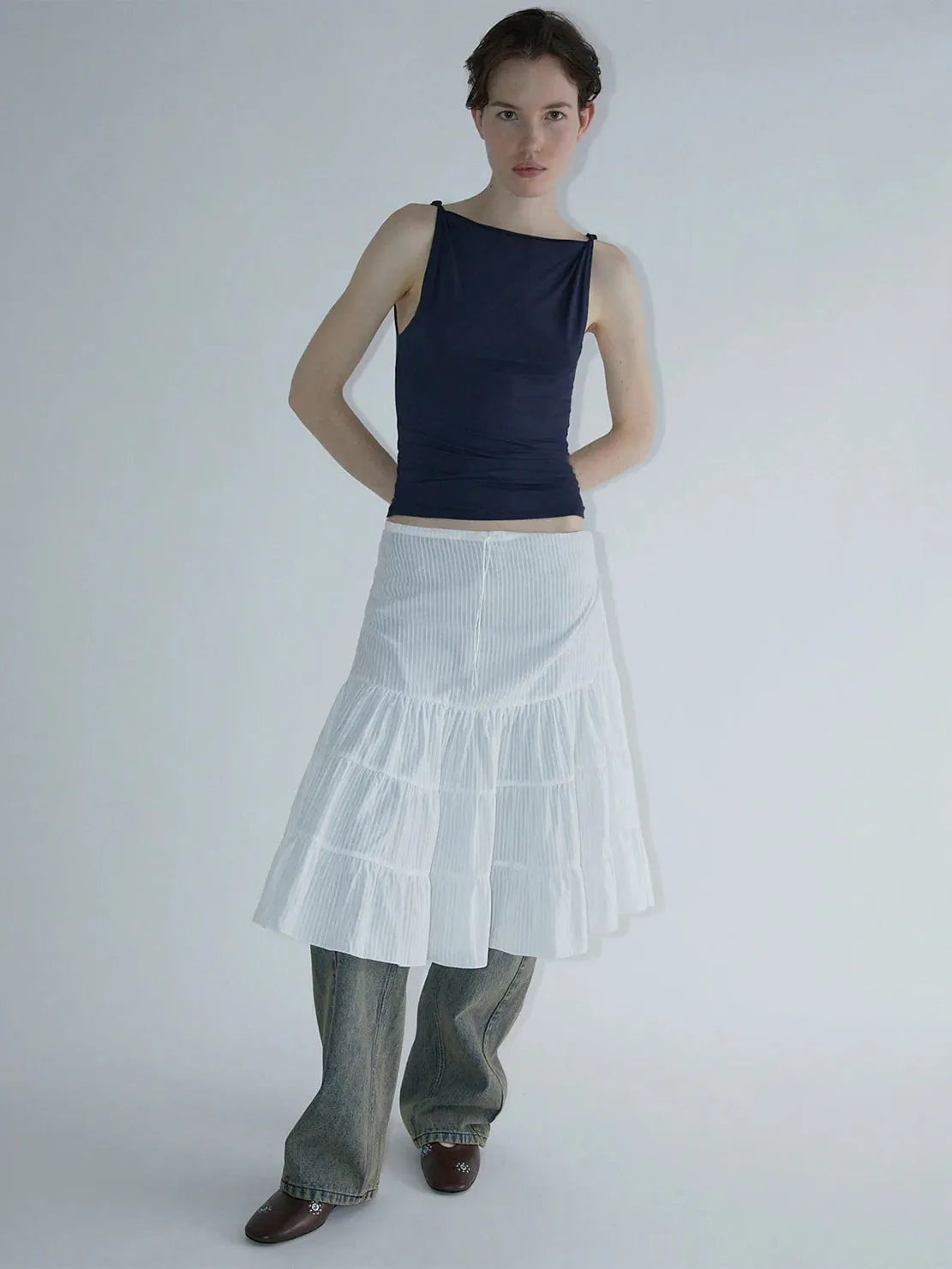 Paloma Wool Simp Top Navy