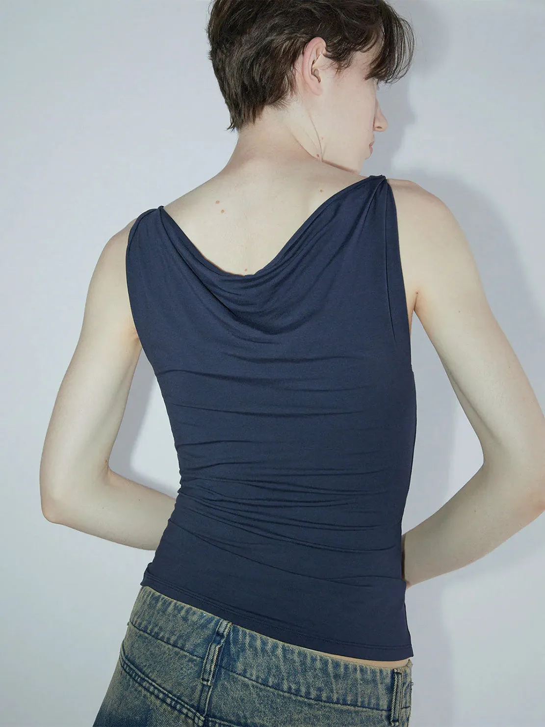 Paloma Wool Simp Top Navy