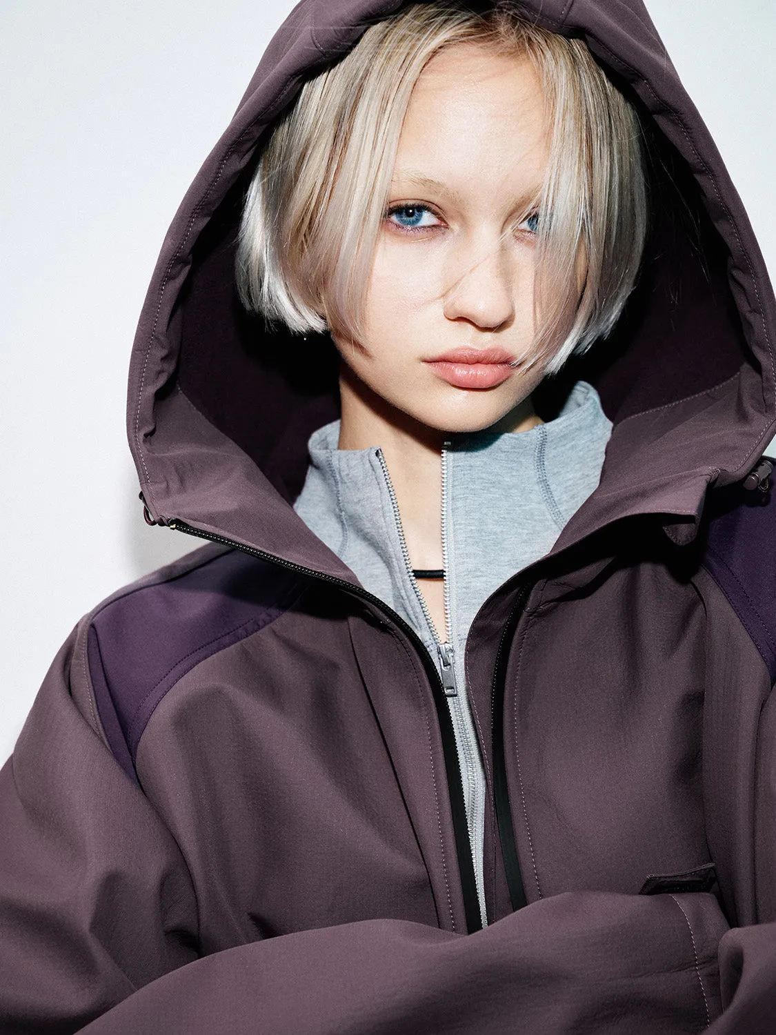 Patch Pocket Zip Up Front Jackets