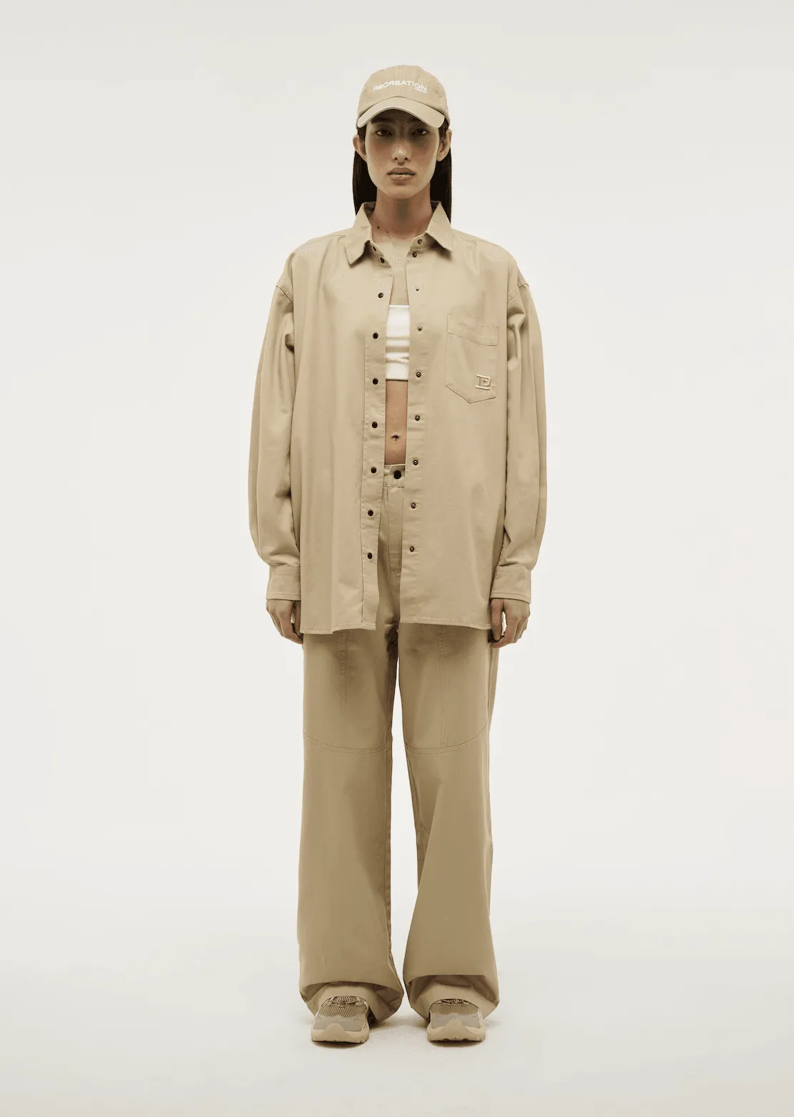 PE NATION Headline Shacket - Sesame