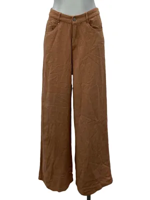 Peach Straight Pants