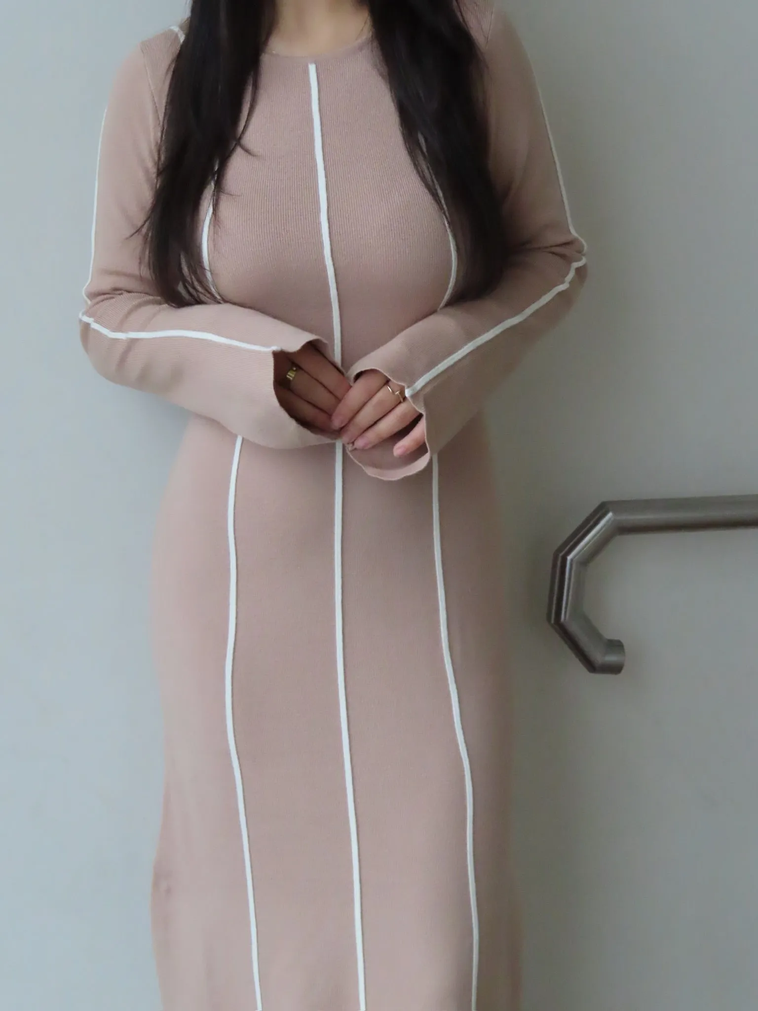 Perla Ribbed Dress