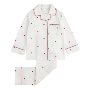 Petit Lem Baby Girls Heart Pyjama Set