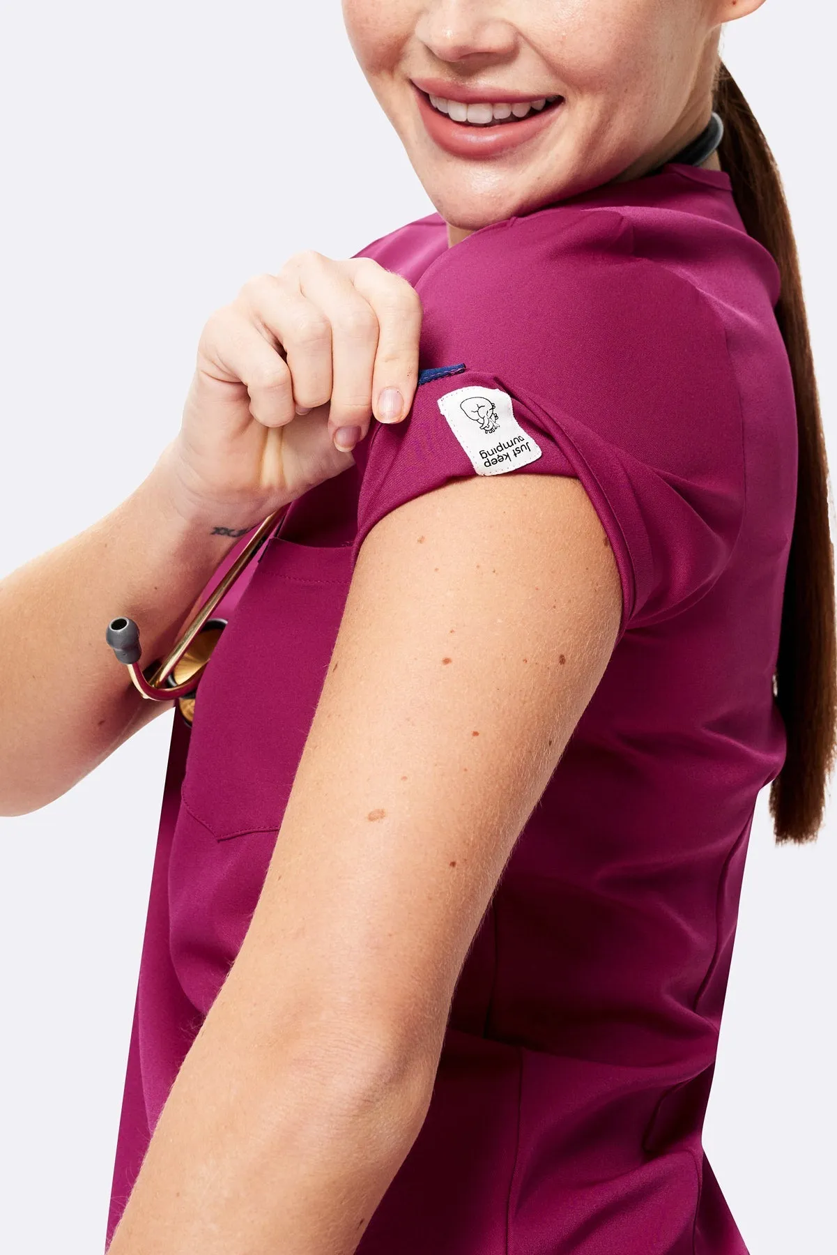 Planet Friendly Women’s V-Neck Tuck Top