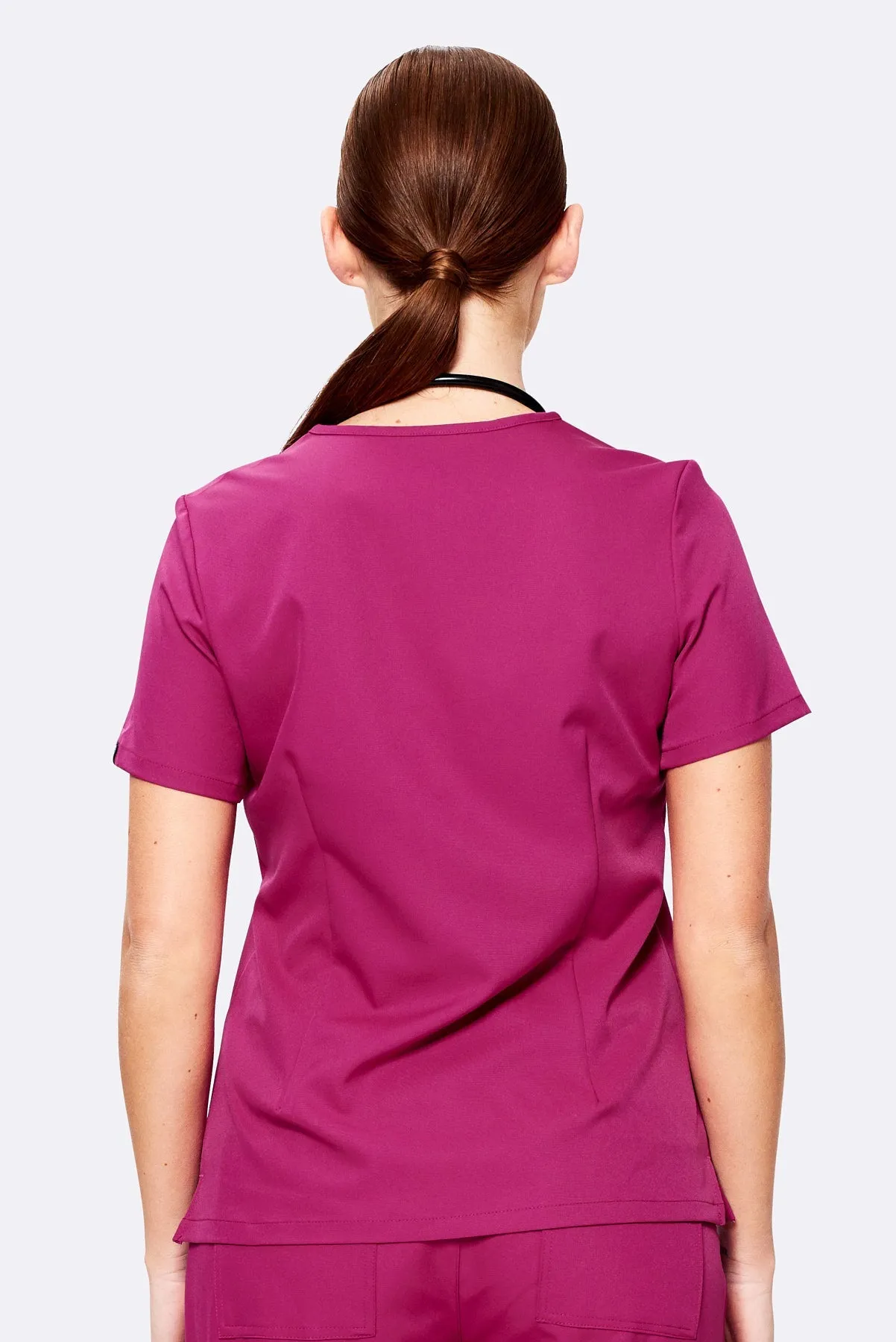 Planet Friendly Women’s V-Neck Tuck Top