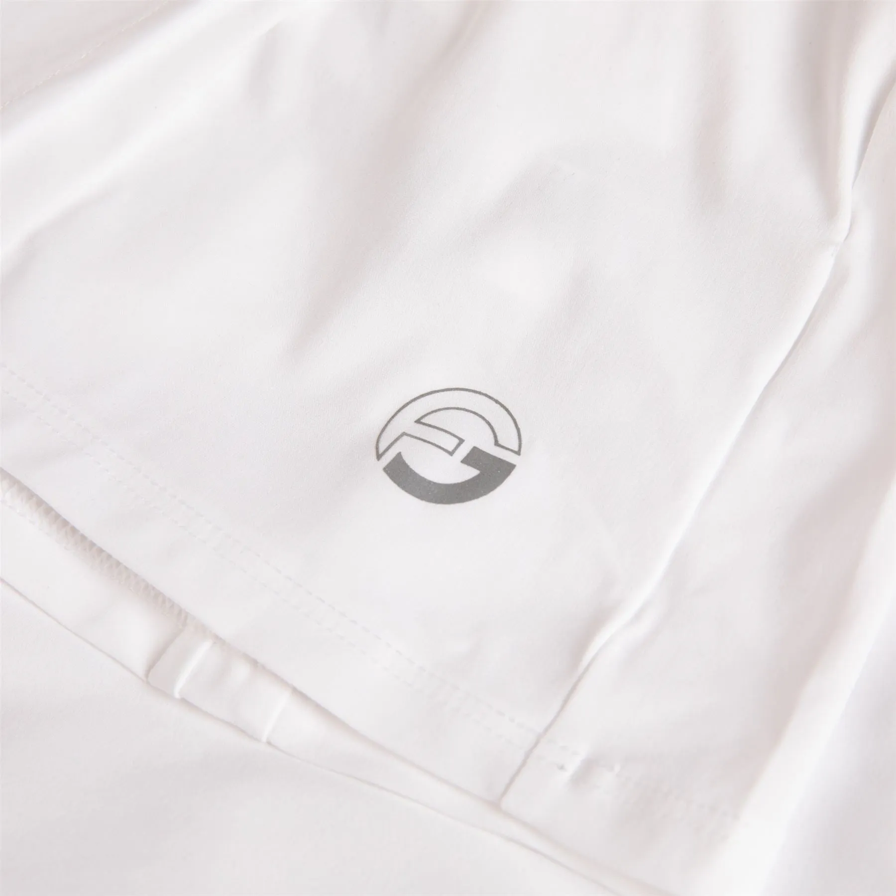 Pleated Skirt White