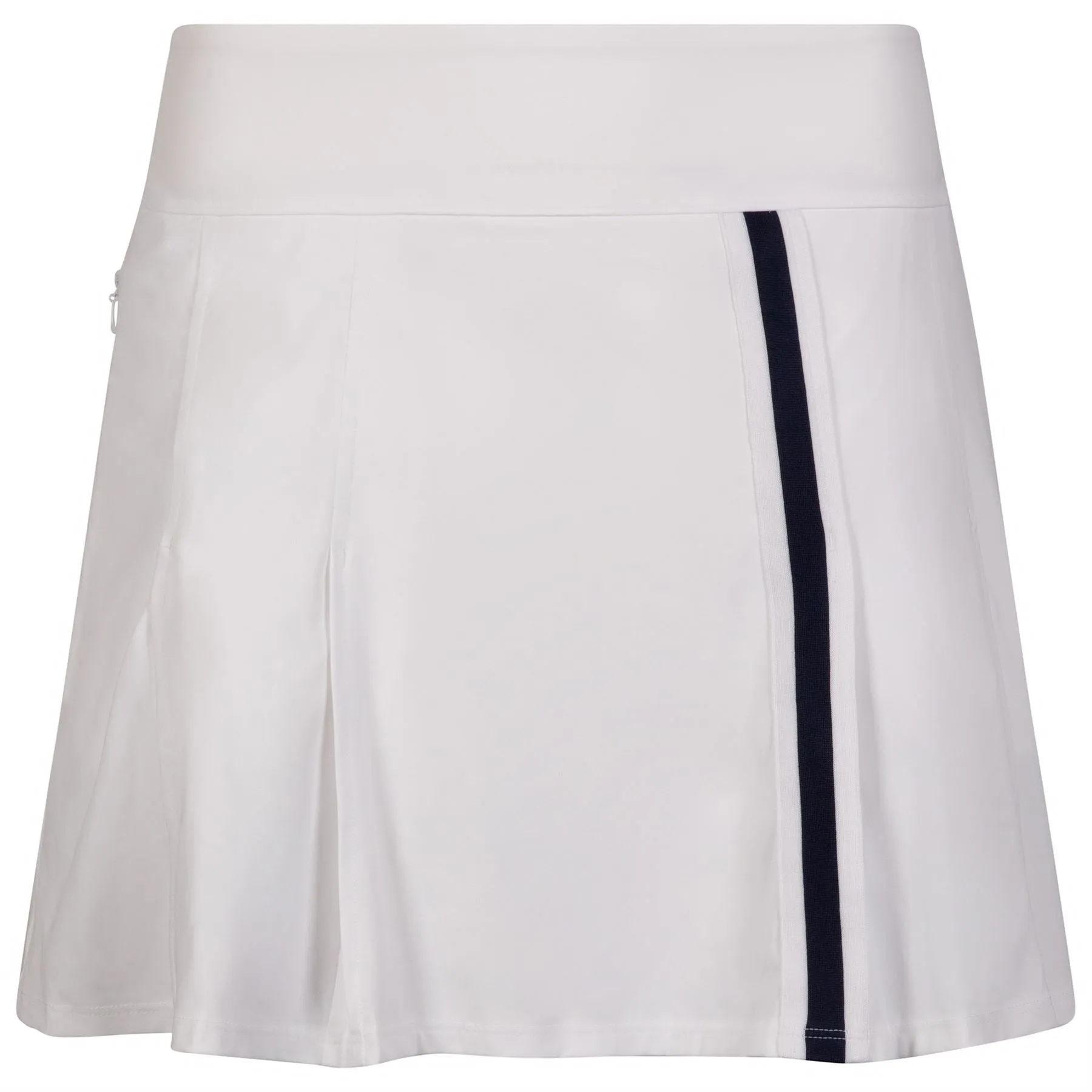 Pleated Skirt White