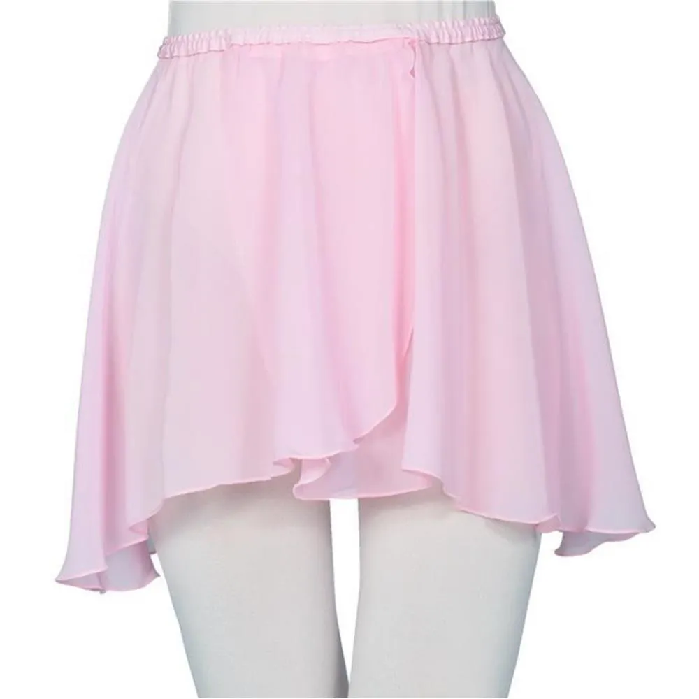 Pull-On Wrap Skirt Chiffon Child