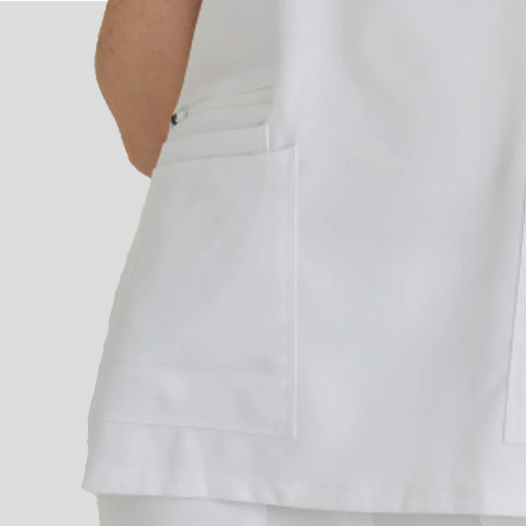 Purpose Scrub Top | White