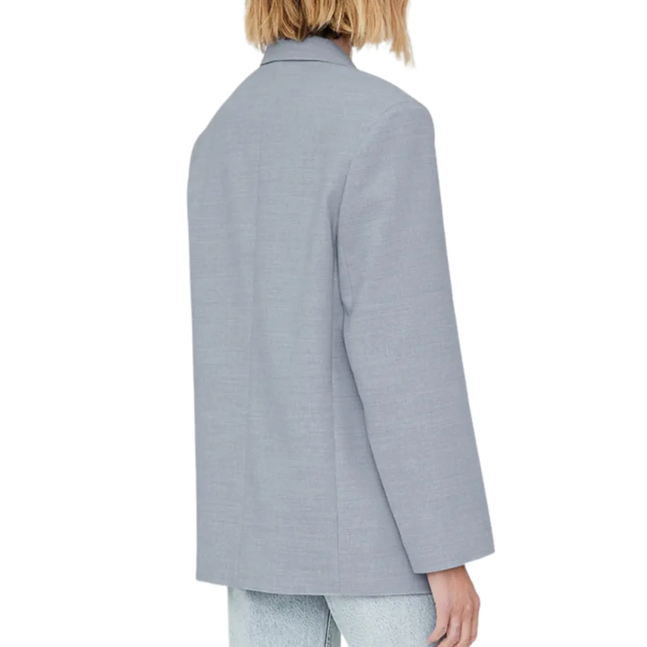 Quinn Blazer Steel Blue