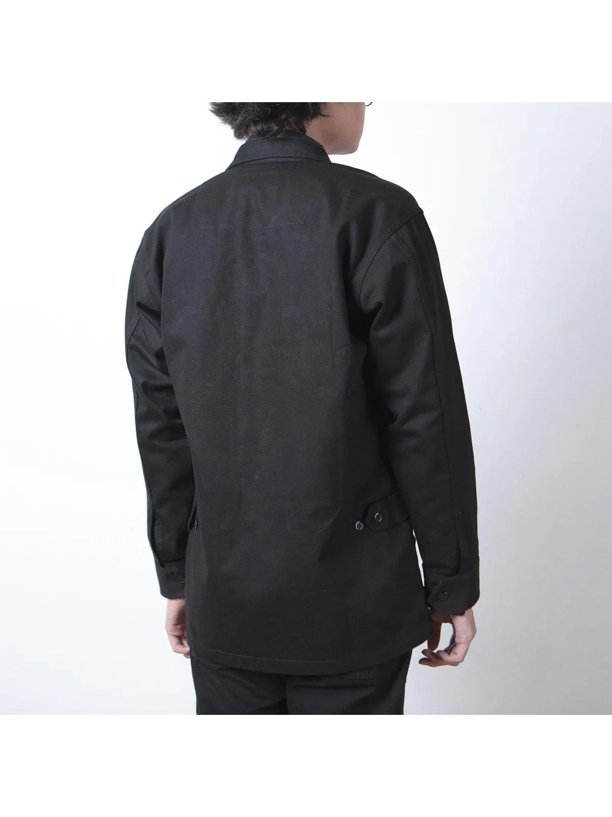 Qutn Field Jacket II Black Canvas