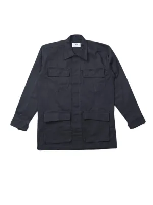 Qutn Field Jacket II Black Canvas