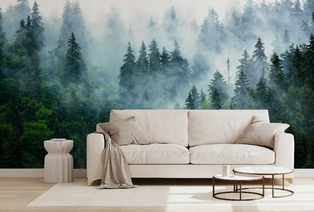 Reaching Tree Tops Wallpaper Mural