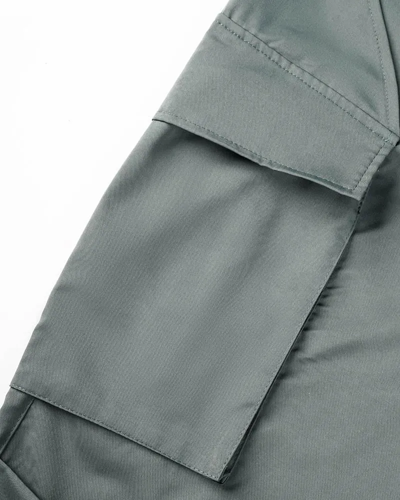 Renewed High Waisted Cargo Pants
