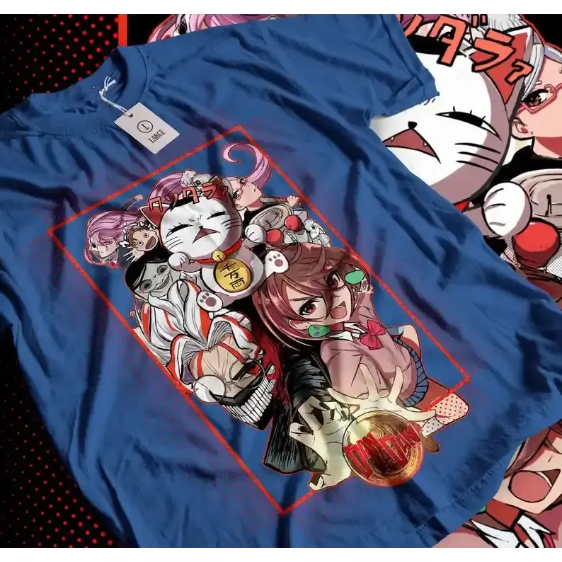 Retro Oversized Dandadan Graphic Tee | Anime Apparel