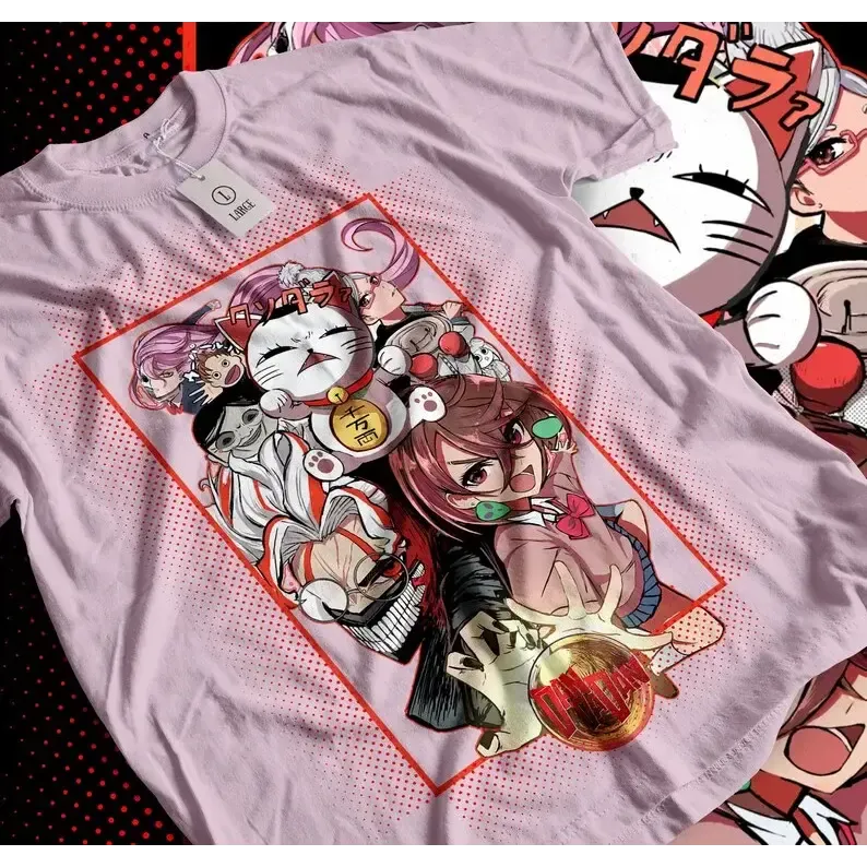 Retro Oversized Dandadan Graphic Tee | Anime Apparel