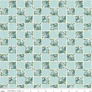 Riley Blake - Dainty Darling - Square - Aqua