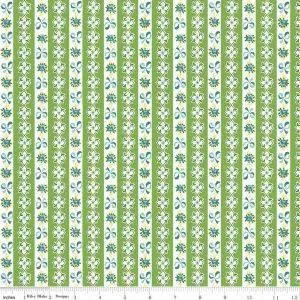 Riley Blake - Dainty Darling - Stripe - Green