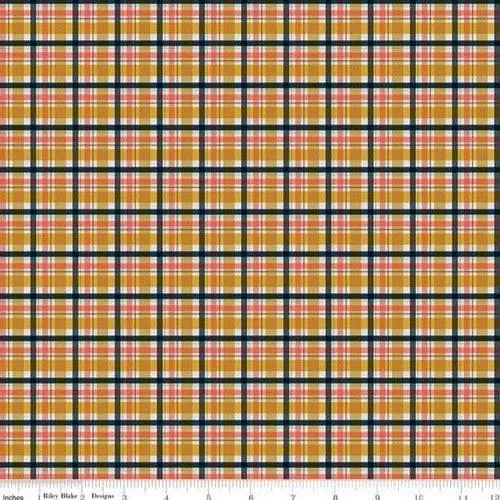 Riley Blake Golden Days - Plaid - Mustard