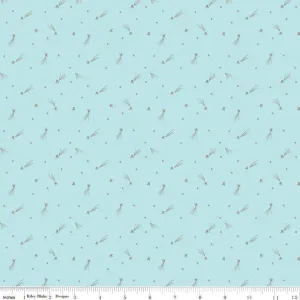 Riley Blake - My Unicorn - Shooting Stars - Mint Sparkle