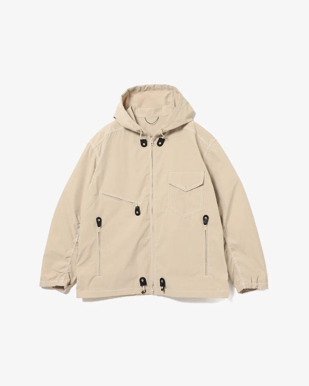 Russel Zip Parka - Khaki