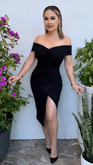 RUTH BLACK DRESS