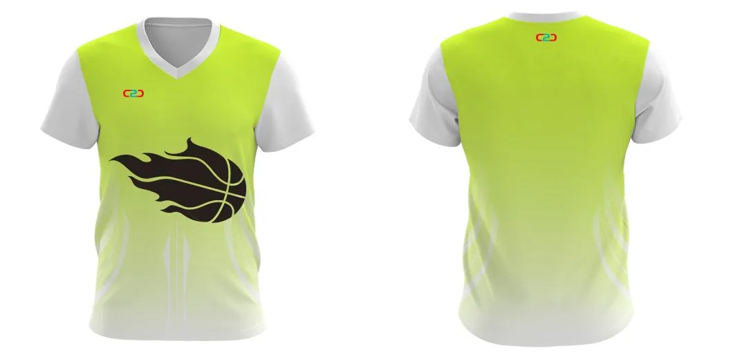 SAMURAI V Neck Warmup Shirt Design Your Own